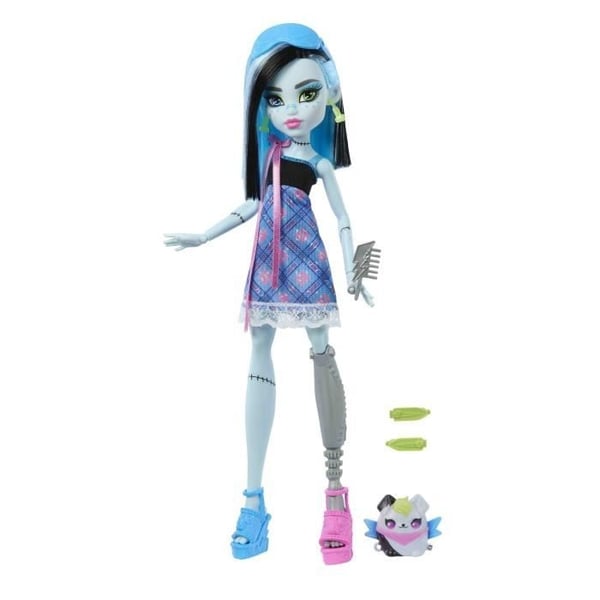 Monster High - Begravede Hemmeligheder - Skræmmende Pyjamasdukkesæt - Alder 4+ - HYV64