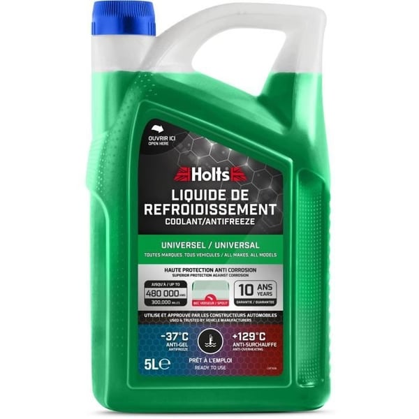 Kølevæske - HOLTS - HAFR0011B -37°C Universal + 5L Tud