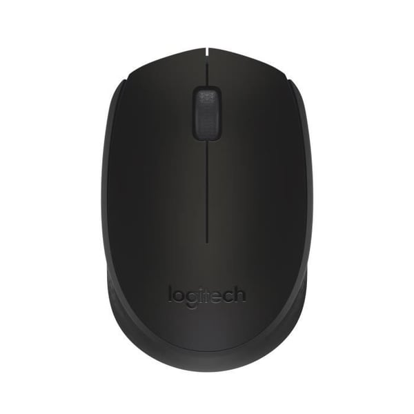Hiiri - Langaton - Logitech - M171 - Musta - Molempikätinen
