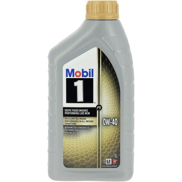 Motoroliedåse - MOBIL1 - 0W-40 FS - 1 L - 4 sæsoner