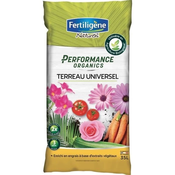 FERTILIGENE Performance Organics Universal Jord - 35 L