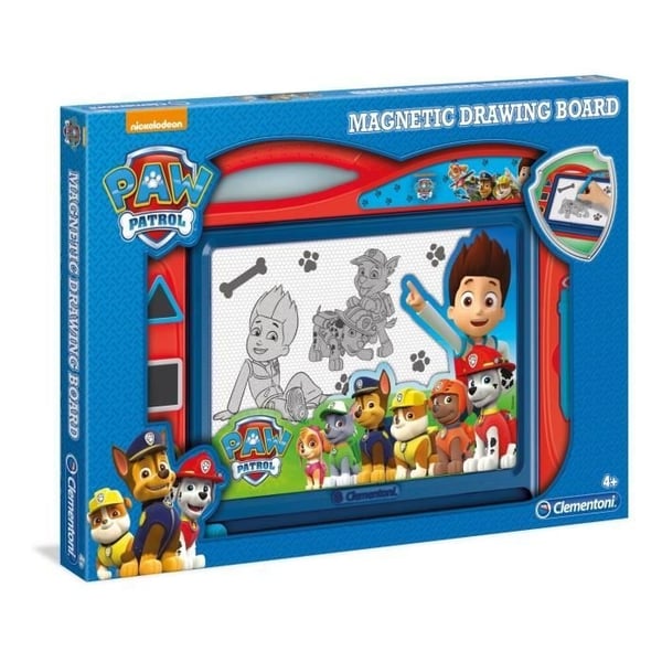 Magic Slate - Paw Patrol - Clementoni - Rød - Vægt 870 g - Fra 4 år