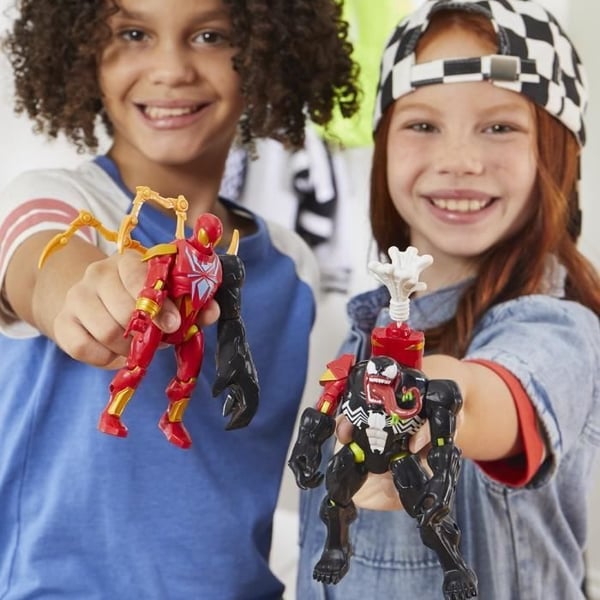 MixMashers Venom Deluxe, 12 cm brugerdefinerbar figur, der kan blandes med tilbehør, Marvel, fra 4 år