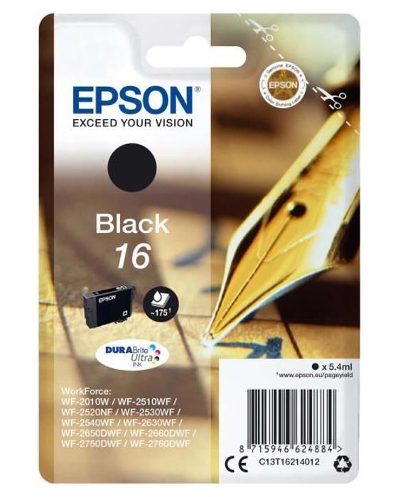 Epson PLUME SVART bläckpatron