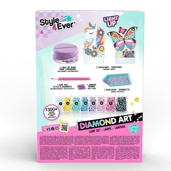 Canal Toys - Style For Ever - Diamant'Art Lampeæske - OFG 299