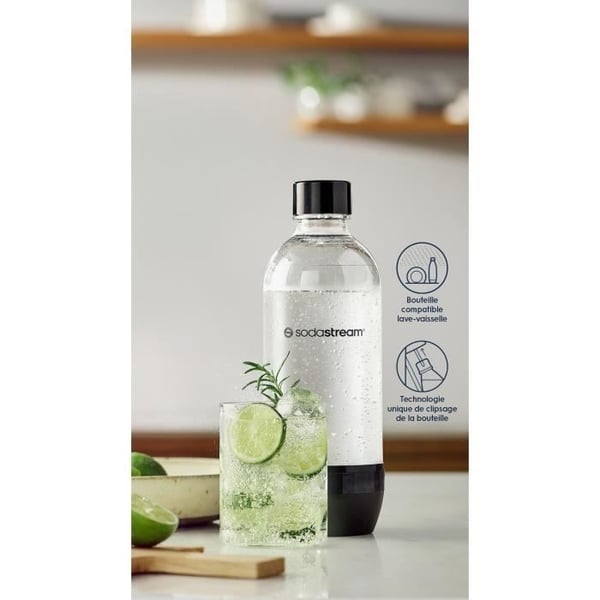 SODASTREAM-flaska - Kapacitet 1L - Tål maskindisk