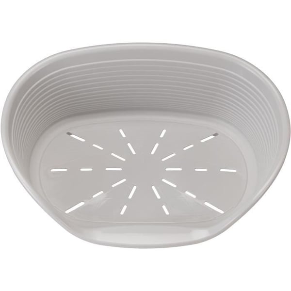 SIESTA DELUXE Kurv Størrelse 4 - 61,5*45*21,5 cm - Lysegrå - FERPLAST