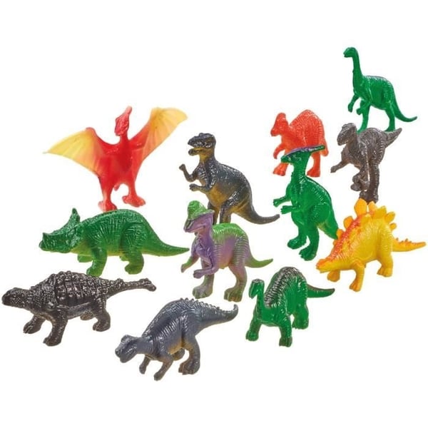 Dinosaurer - med tilbehør (dinosaurfigurer) - 60 stk. - SCHMIDT SPIELE