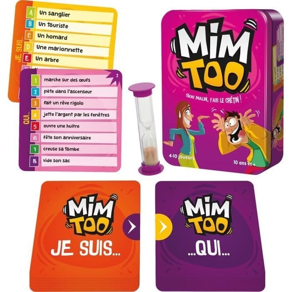 Mimtoo - Asmodee - Kort- og fantasispil - Blandet - Fra 6 år - Barn
