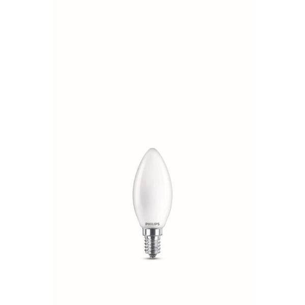 LED-pære - PHILIPS - Ikke-dæmpbar - E14 - 60W - Varm hvid