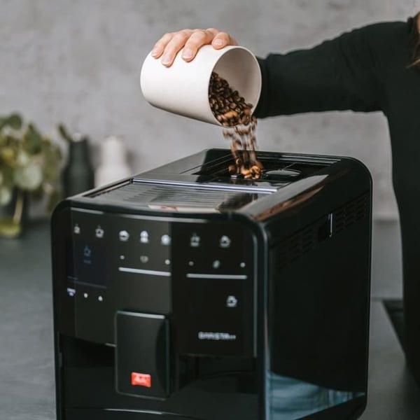 Automatisk kaffemaskine med kværn - MELITTA - Barista SE F830-003 - 1450 W - Sort