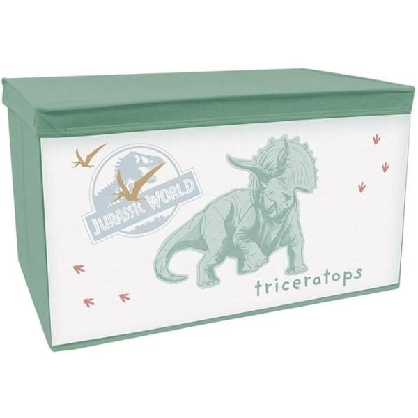 FUN HOUSE Jurrasic World Dinosaur Legetøjskasse - Sammenklappelig - 55,5 x 34,5 x 34 cm - Til Børn FUN HOUSE Jurrasic World Dinosaur Legetøjskasse - Sammenklappelig - 55,5 x 34,5 x 34 cm - Til Børn