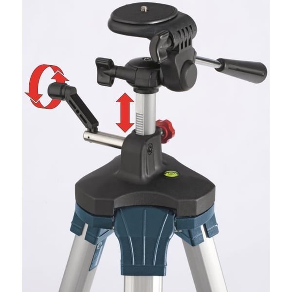 Bosch Professional BT 250 stativ - Justerbar højde mellem 97,5 og 250 cm - 0601096A00