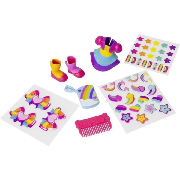 Dukke - LANSAY - 55101 - Decora Girlz - Mini modedukker til personliggørelse - Decora