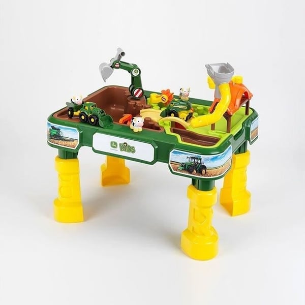 John Deere Sand- og Vandspilsbord - KLEIN - 3948 - Unisex - Børn - Gul - Fra 3 år