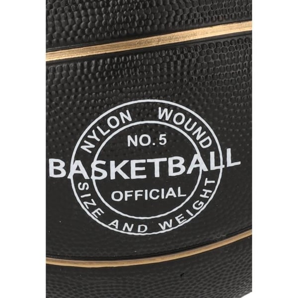 Basketball - REZO - Gummi - Størrelse 5 - Guld - Fast greb