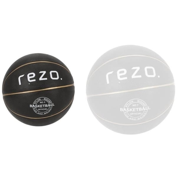 Basketball - REZO - Gummi - Størrelse 5 - Guld - Fast greb