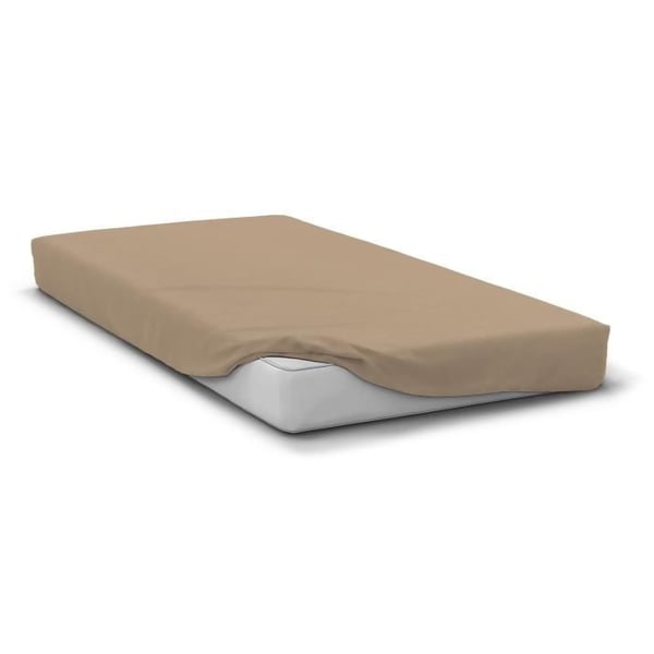 Stræklagen - HOME LINGE PASSION - HP72126 - 82 g mikrofiber - 160 x 200 cm - 30 cm lomme - Beige