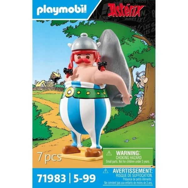 PLAYMOBIL 71983 Obelix og hans bautasten, Asterix, Tegneseriefigurer, Alder 5+