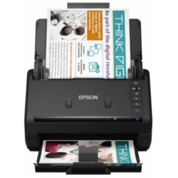 EPSON ES-580W stationær dokumentscanner - automatisk dupleks - 600 dpi - Wi-Fi Direct