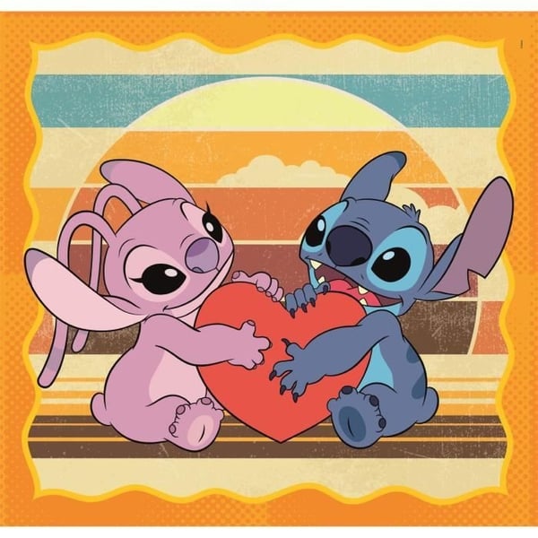 CLEMENTONI - 3x48 brikker - Stitch