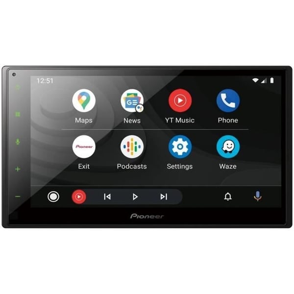 Multimedie bilradio - PIONEER - 7- 2DIN skærm - DAB - USB - Bakkameraindgang - Apple CarPlay - Android Auto™