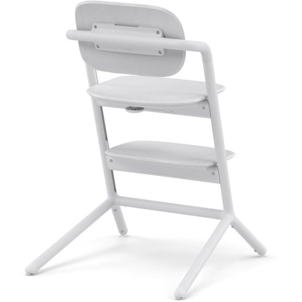 CYBEX - Højstol - 3 i 1 pakke - LEMO 2 - Hvid - Justerbar i højde og dybde - Babysæt inkluderet
