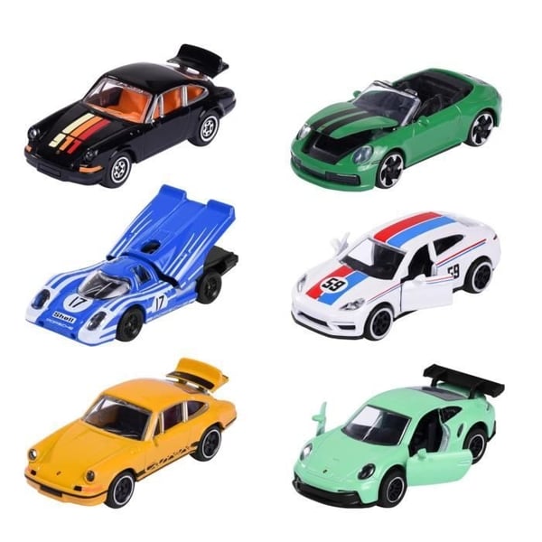 Majorette Porsche Premium bil - Tilfældig model - Fra 3 år