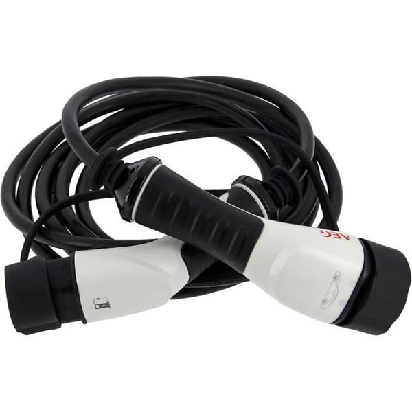 Ladekabel - AEG - 5123 - 16A til el- og plug-in hybridbiler - 5m - Trefaset 16A 480V AC