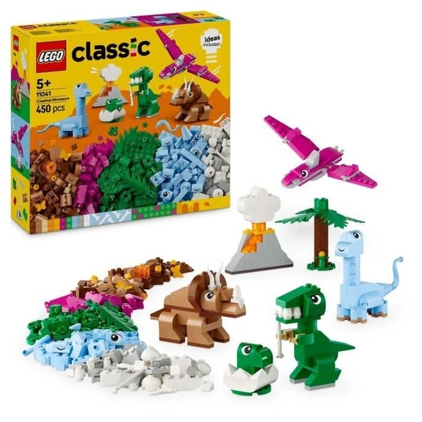 LEGO Classic 11041 Luovat Dinosaurukset - Rakennuslelu Mukana T-rex