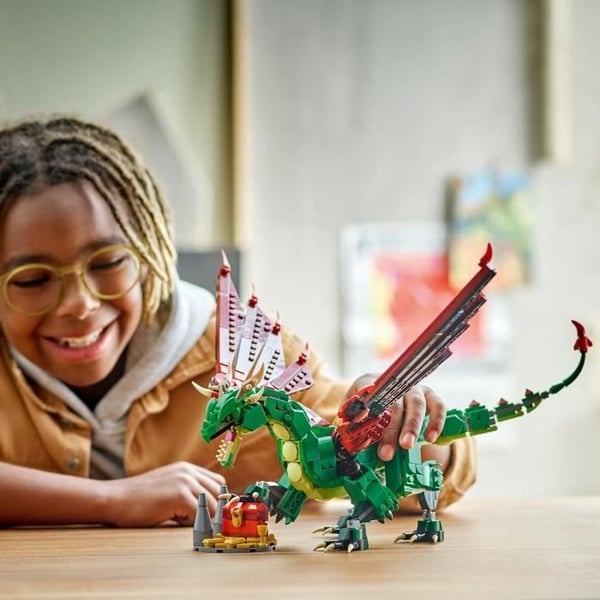 LEGO Creator 31161 3-i-1 Middelalderdrage - Byggesæt til drenge fra 9 år