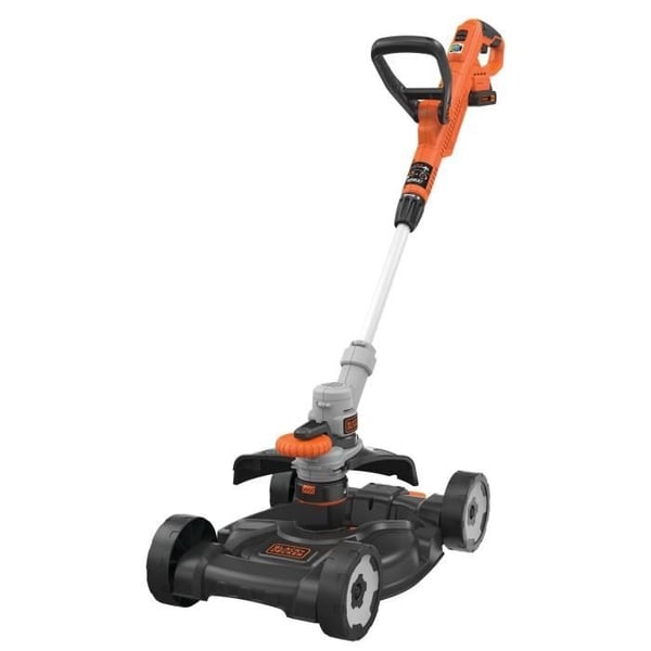 3-i-1 sladdlös trimmer + 2Ah batteri + laddare - BLACK&DECKER - STC1820CM-QW - 18V - 28cm - trimmer + klippning