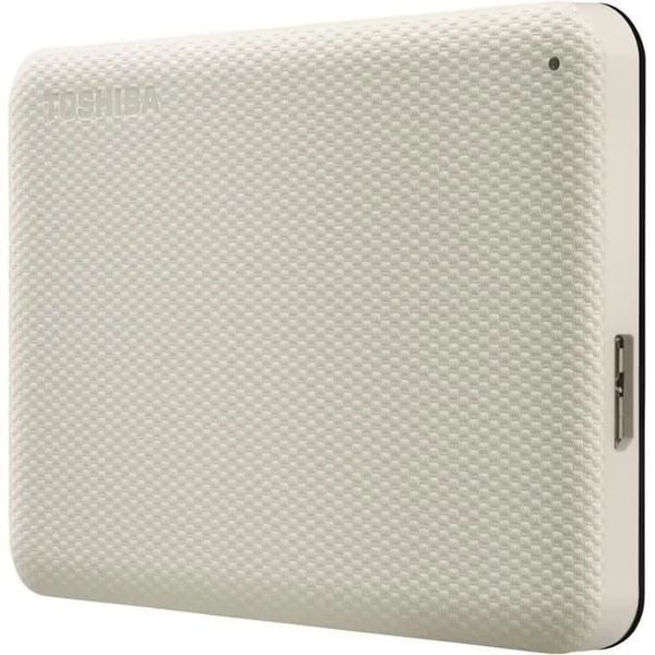 TOSHIBA Canvio Advance 4TB ulkoinen kiintolevy, USB 3.2 Gen1, valkoinen