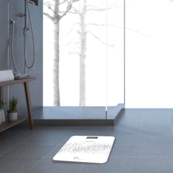 LITTLE BALANCE Elektronisk talevægt Stemme 180kg / 100g - Sort