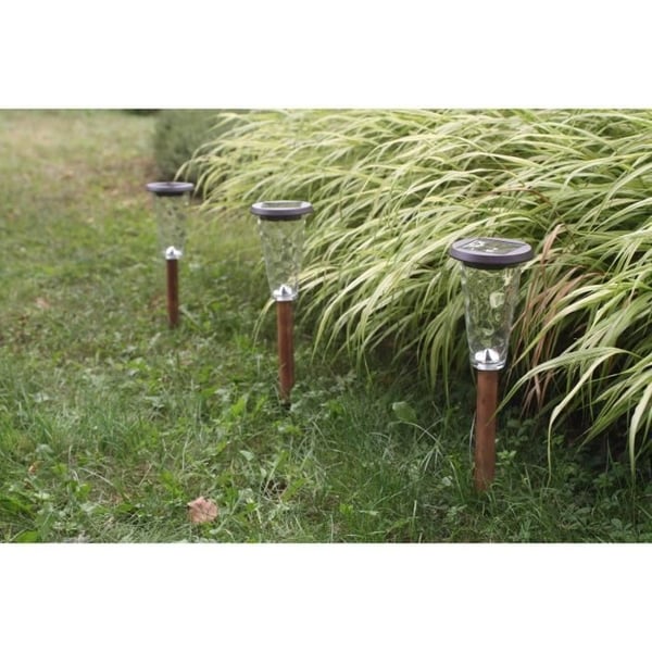 3 aurinkomajakan setti - Canopo - 20 lumenia - beige