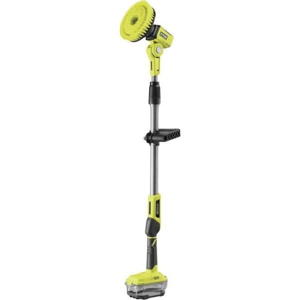 RYOBI - 18V ONE+ teleskooppimoottoriharja - halkaisija 150 mm - 1,4 m varsi - IPX7 + 1 keskikokoinen harja ja 1 vaahtomuovi - R18TPS-0