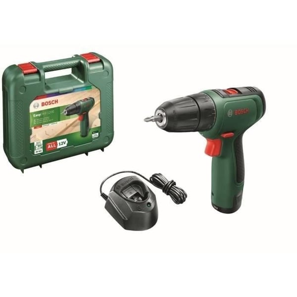 Bosch Akku-boremaskine - EasyDrill 1200 (Leveres med 2 x 12V-1,5Ah batterier + oplader)