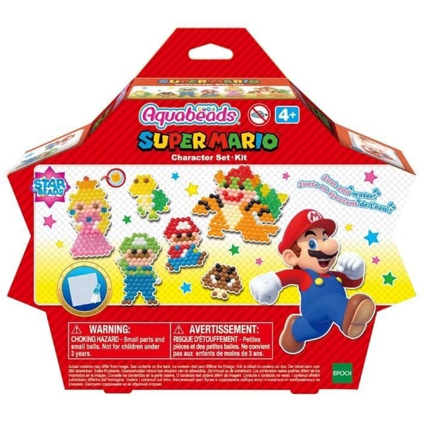 Super Mario-sættet - AQUABEADS - Perler der klæber til vand