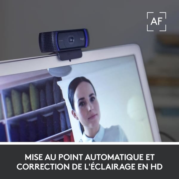 Verkkokamera - Full HD 1080p - Logitech - C920 S