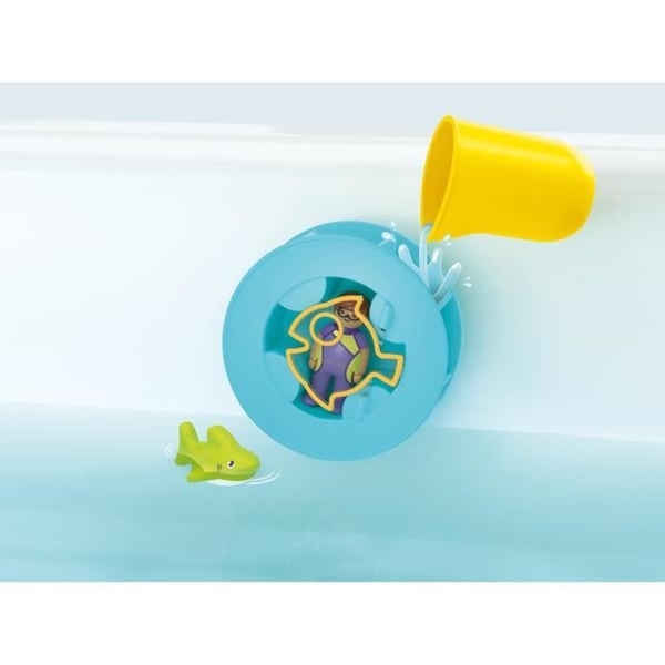 PLAYMOBIL Junior 71688 Vandhjul med Babyhaj, Badelegetøj, Fra 12 Måneder
