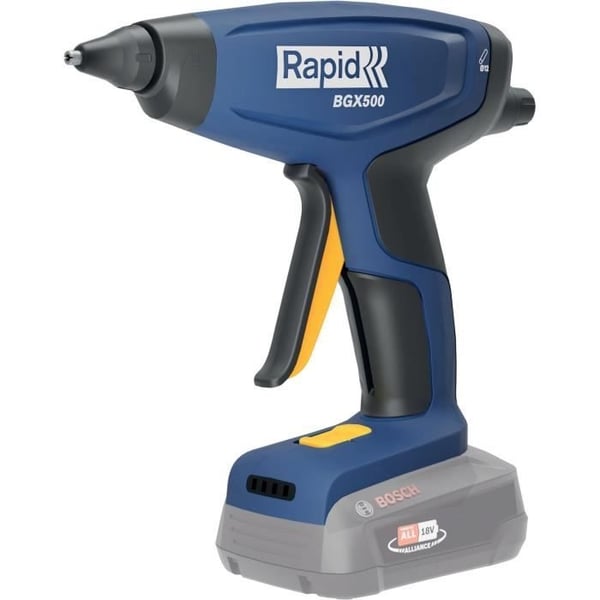 18 V 900 g/h akkukäyttöinen liimapistooli - RAPID - BGX500 - Laatikko ilman akkua