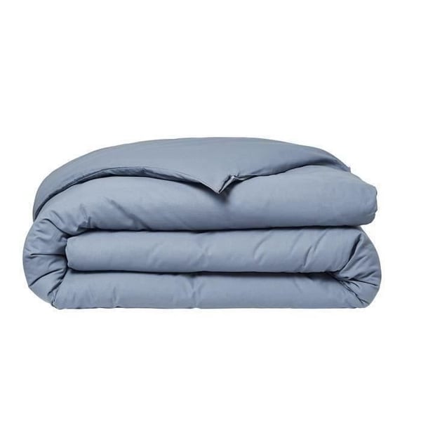 TODAY Essential dynebetræk - 140 x 200 cm - 1 person - 100% ensfarvet bomuld - Denim