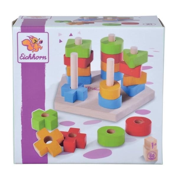 Stableformer - Eichhorn - Fra 12 måneder - Unisex - Hvid - Barn
