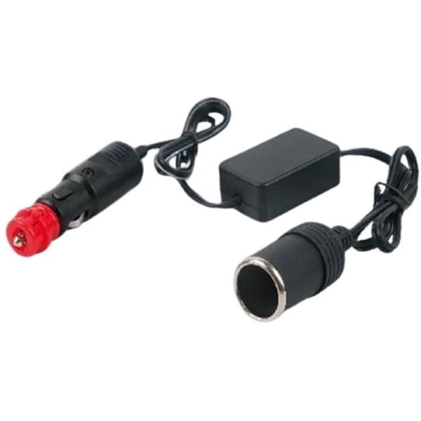 24V til 12V cigarettænderstik konverter - HTC EQUIPEMENT - 5A 60W og 100cm kabel