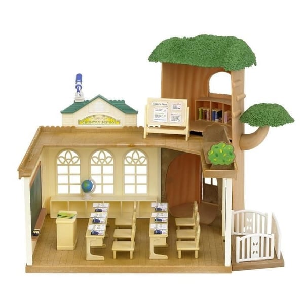 SYLVANIAN FAMILIES - 5105 - Metsäkoulu - Päiväkoti, Koulu