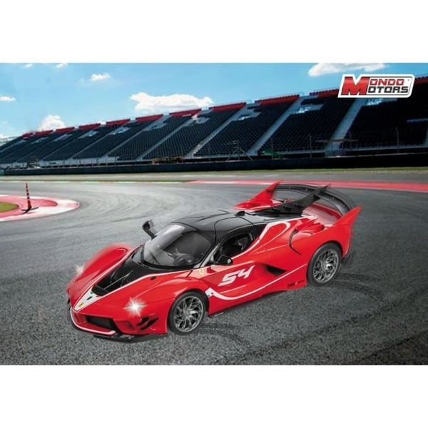 Ferrari FXXK Evo MONDO MOTORS radiostyret køretøj - Lyseffekter - skala 1:14