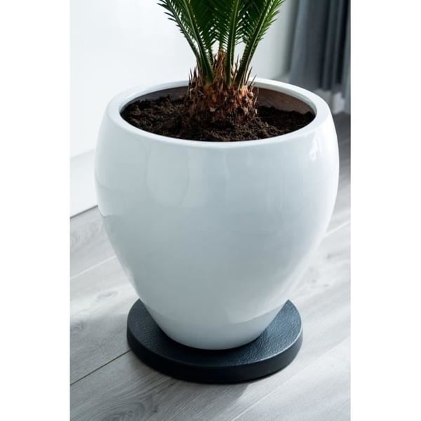 NATURE Kukkateline pyörillä - Polypropeeni - K4 x Ø29,2 cm