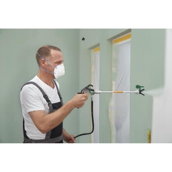 Airless sprøjtepistol - WAGNER - Control Pro 350R + 2 dyser + forlænger - flowhastighed 1,50L/min - tryk 110 bar - 600W