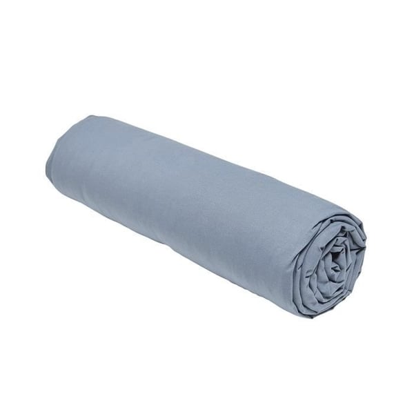TODAY Essential Stræklagen - 90 x 190 cm - 1 person - 100% Ensfarvet Bomuld - Denim