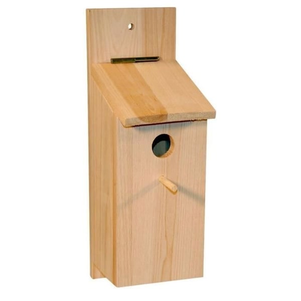 KERBL Fågelholk - DIY fågelholk-kit - 36x12x14cm